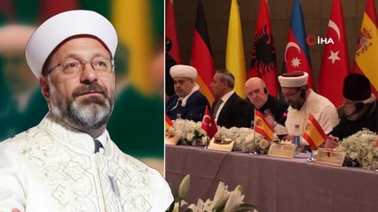 Madrid Barış Konferansı'nda dini inançların ve manevi değerlerin önemi vurgulandı