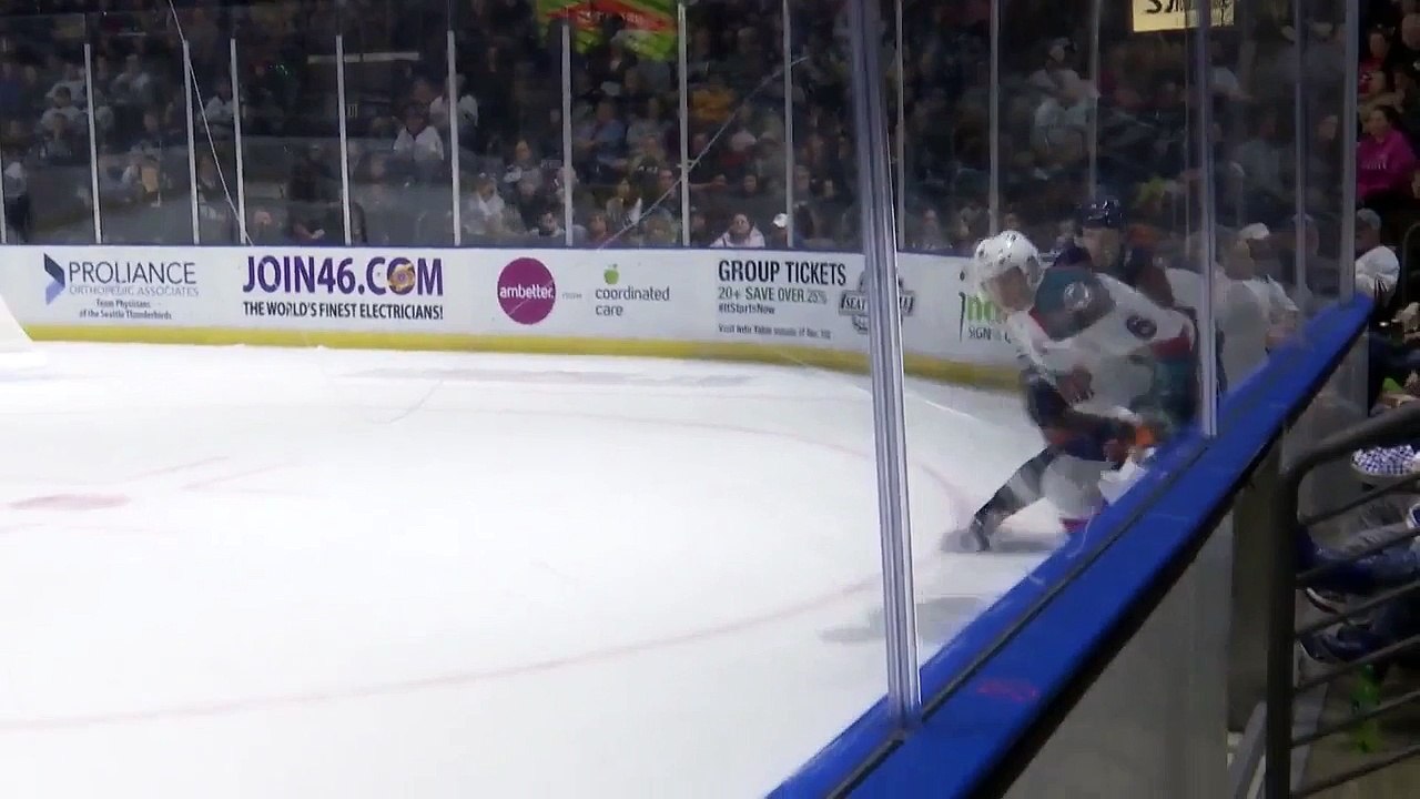Kelowna Rockets 3 at Seattle Thunderbirds 1
