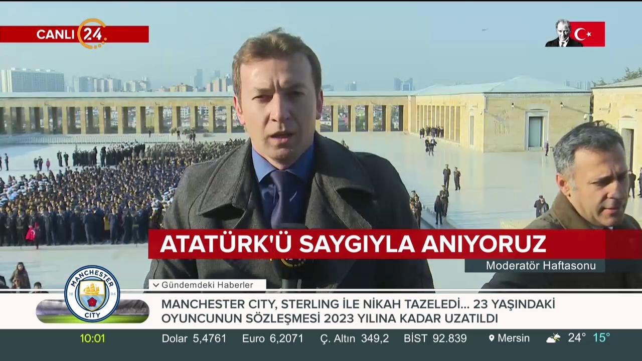 Atatürk'ü  saygıyla anıyoruz