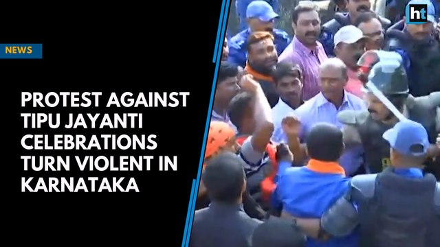 Protest against Tipu Jayanti celebrations turn violent in Karnataka