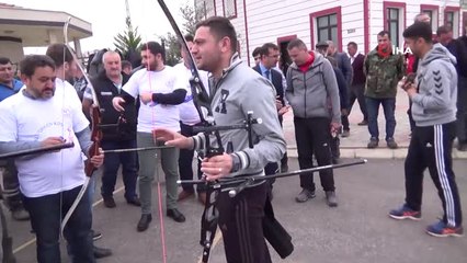 Sanayi Ustaları Bu Sefer Ok Atarak Yarıştı