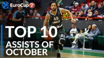7DAYS EuroCup, Top 10 Assists of October!