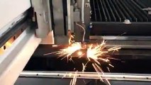 500W square tube round pipes CNC fiber laser cutting machinery