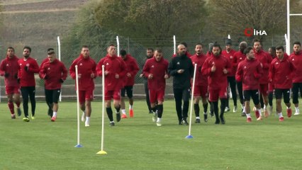 DG Sivasspor, Beşiktaş maçı hazırlıklarını tamamladı