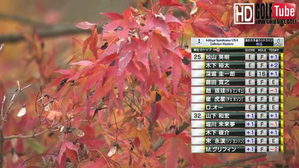 三井住友VISA太平洋マスターズ 2018 2ND round NO18hole vol3