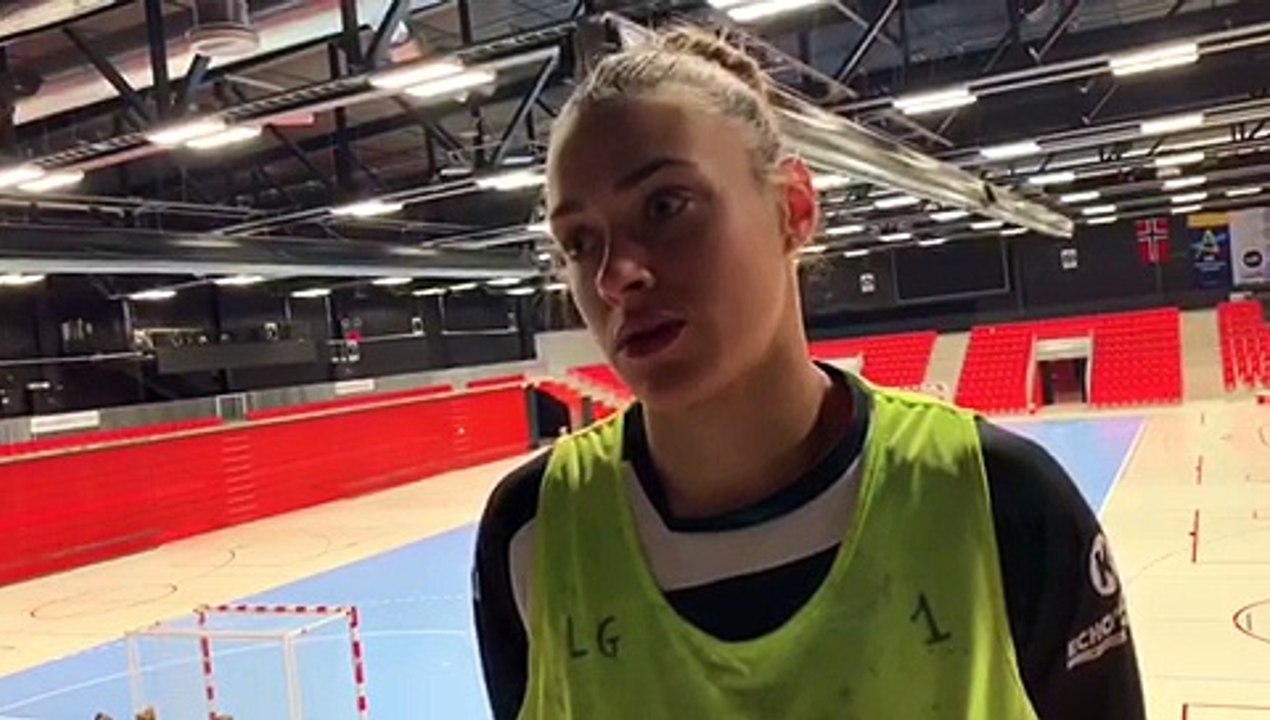 Laura Glauser (Metz Handball) : "Il faut absolument gagner à Larvik"
