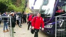 Valladolid - Eibar: Llegada del conjunto armero a Pucela