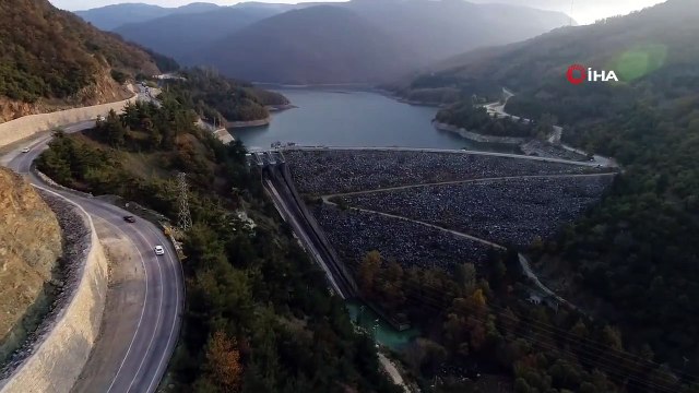 Doğancı Barajı ve Nilüfer Barajı Havadan Görüntülendi