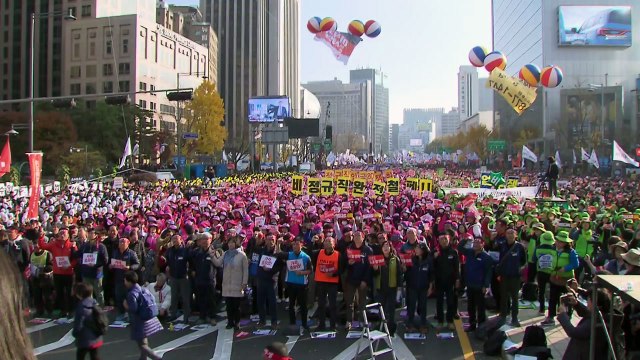 주말 도심 곳곳 대규모 집회... 탄력 근무제 반대 / YTN