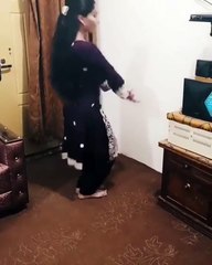 Beautiful girl dance on Bhutto Marfa