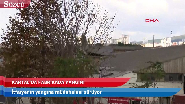 İstanbul’da fabrika yangını