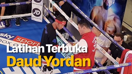 Jelang Pertandingan, Daud Yordan Gelar Latihan Terbuka