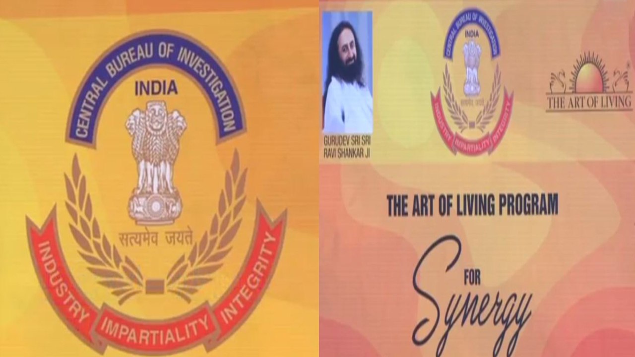 CBI Officials Attend  3-day Art of Living works...