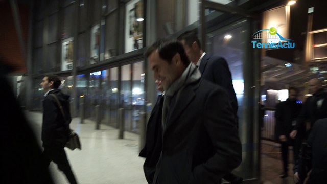 ATP - Nitto ATP Finals 2018 - Novak Djokovic et Roger Federer s'éclatent dans le métro de Londres