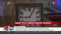 Saat 9'u 5 geçe hayat durdu