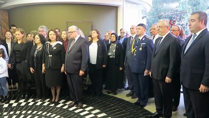 - Atatürk, Paris Büyükelçiliğinde Düzenlenen Törenle Anıldı