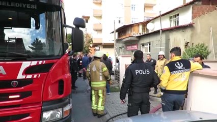 Kartal'da Apartman Dairesinde Yangın