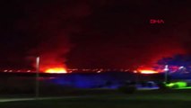 Ankara'da Mogan Gölü Kıyısında Sazlık Yangını