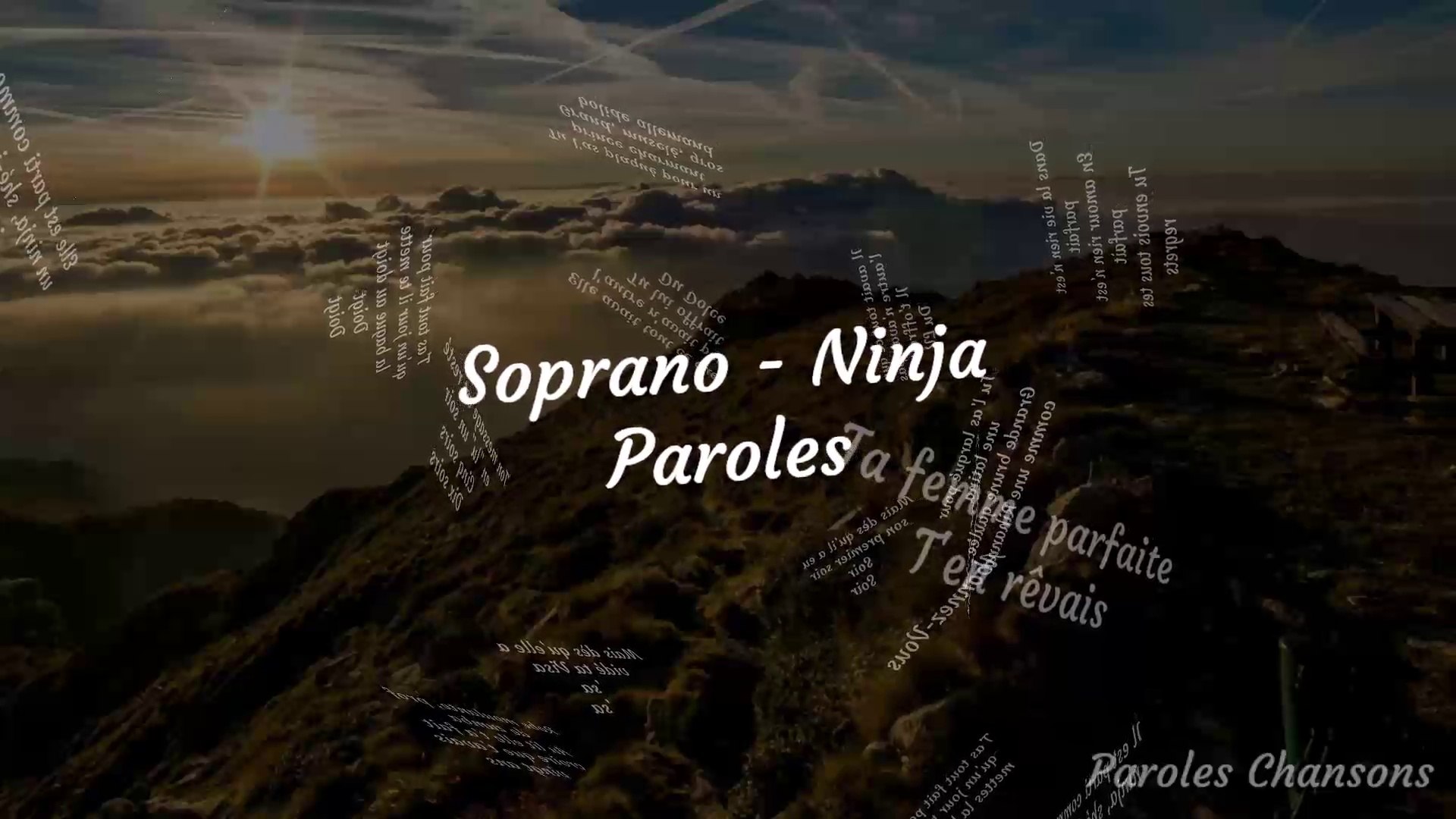 Soprano - Ninja (Paroles) - Vidéo Dailymotion