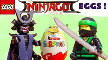 Lego Ninjago Kinder Surprise Chocolate Eggs with DC Superheroes and Masha and the Bear - A fun toy story for kids