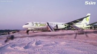 Fly Jamaica jet crash-lands at Guyana (OJ256 to Toronto)