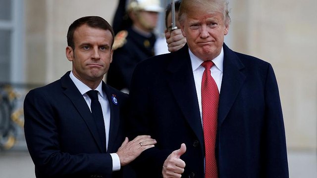 Centenaire 14-18 : Macron et Trump affichent une entente cordiale