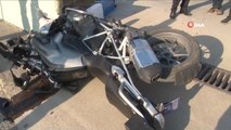 Kontrolsüz Dönüş Yapan Araç Motorize Ekibe Çarptı: 2 Polis Memuru Yaralı
