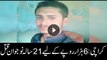 21-year-old boy killed in Karachi
