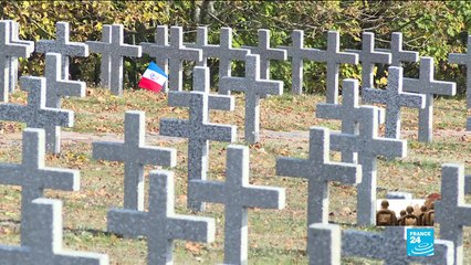 A mountaintop memorial is a symbol of Franco-German reconciliation