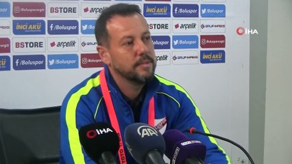 Boluspor - Denizlispor maçının ardından