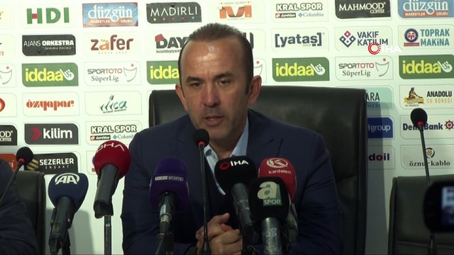 Mehmet Özdilek: “Taraftarı ve oyuncularımı tebrik ediyorum”