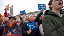 Des Turinois manifestent en faveur du Lyon-Turin