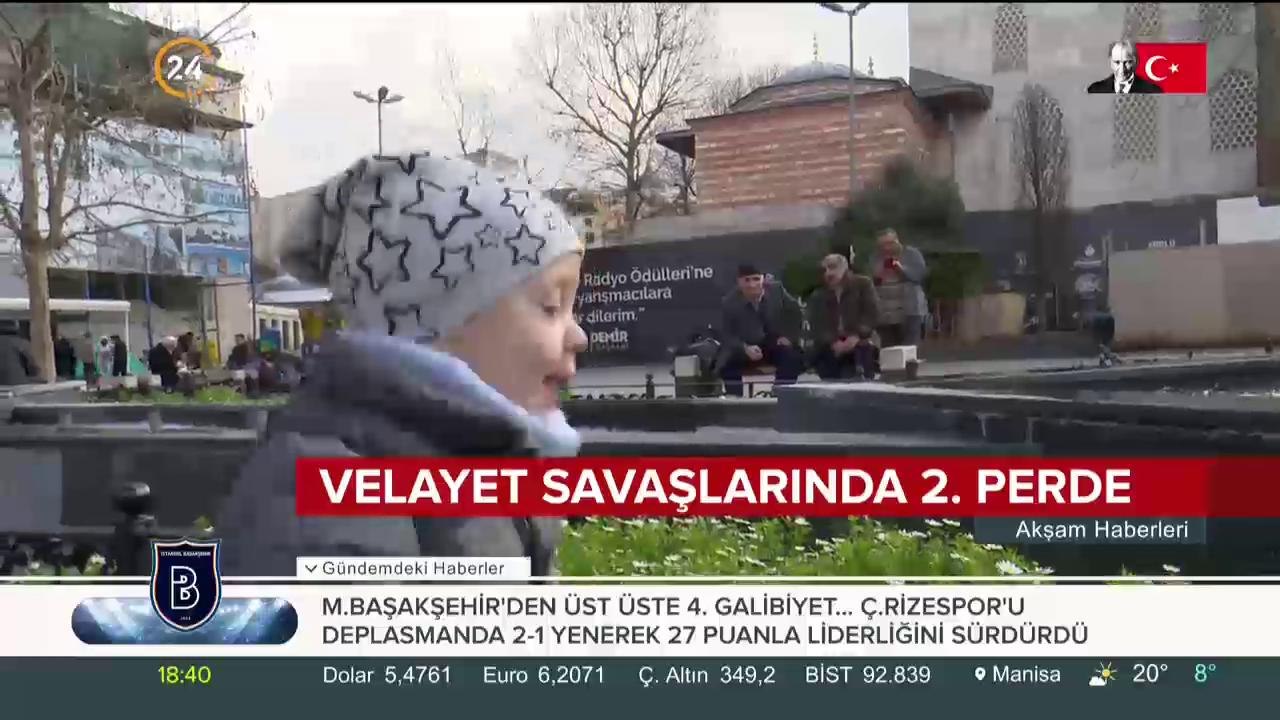 Velayet savaşlarında ikinci perde...
