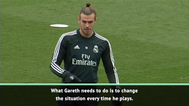'Left, right, up front and midfield'... Solari praises versatile Bale