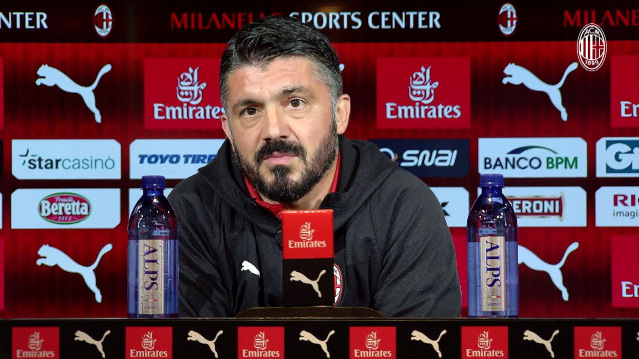 Highlights CS Gattuso vigilia Milan-Juve