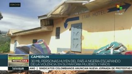 Скачать видео: teleSUR noticias. Trump niega asilo a migrantes irregulares