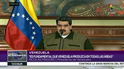 Maduro: Es fundamental que Venezuela produzca en todas las áreas