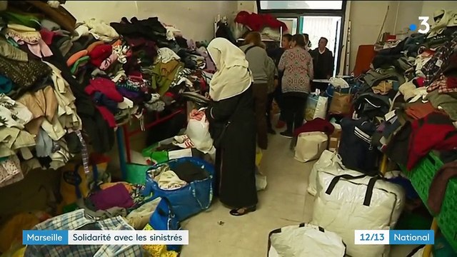 Marseille : la solidarité avec les sinistrés s'organise
