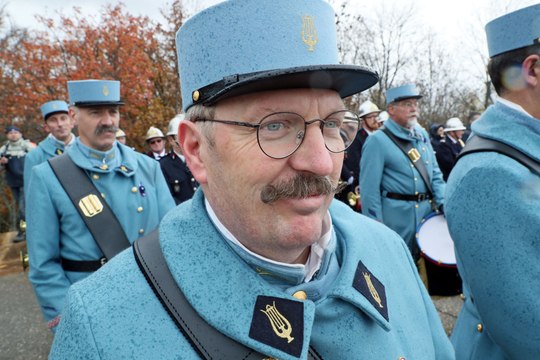 Cérémonies du centenaire de l'Armistice de la Première Guerre mondiale au Vieil Armand