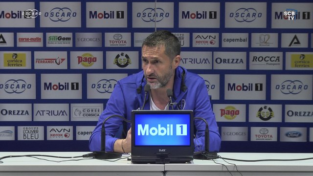 Bastia 3-0 Villefranche : Conf. d'après-match de S. Rossi