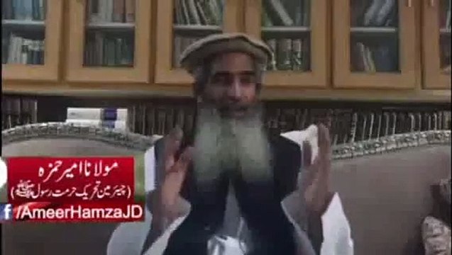 Molana Ameer hamza reveal facts about army chief