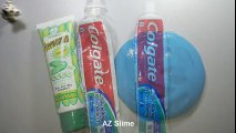 DIY Toothpaste Fluffy Slime!! No Shaving Cream, No Glue!