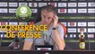 Conférence de presse FC Lorient - Paris FC (2-1) : Mickaël LANDREAU (FCL) - Mecha BAZDAREVIC (PFC) - 2018/2019