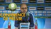 Conférence de presse AJ Auxerre - Chamois Niortais (0-0) : Pablo  CORREA (AJA) - Patrice LAIR (CNFC) - 2018/2019