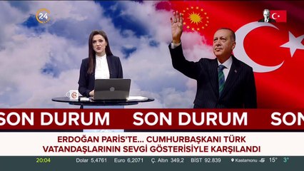 Erdoğan'a sevgi seli