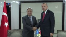 Cumhurbaşkanı Erdoğan, BM Genel Sekreteri Guterres ile Görüştü