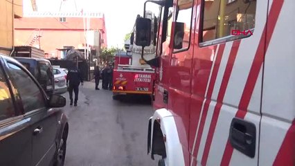 İstanbul- Tuzla'da Gemi Yangını