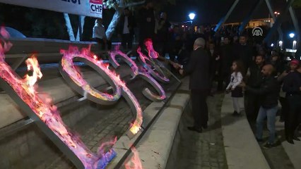 Başkentte Atatürk'e saygı yürüyüşü - ANKARA