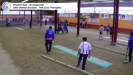 Premier tour, tir progressif, France Club Elite 1, J4, Tarare contre CRO Lyon,  saison 2018/2019