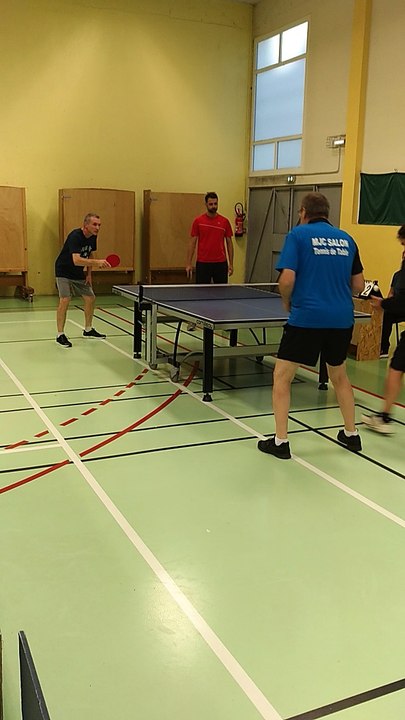 Rencontre Salon Simiane (La première victoire du TTSC dans les rencontres départementales)